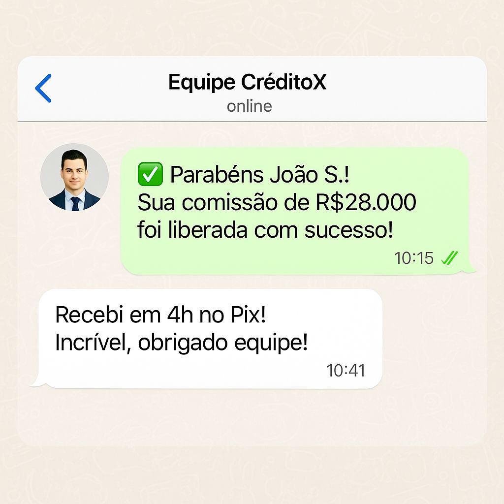 Print WhatsApp recebimento R$28.000